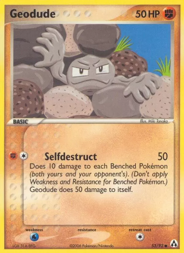 EX Legend Maker - Geodude