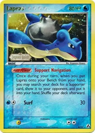EX Legend Maker - Lapras Holo Logo
