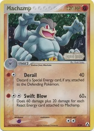 EX Legend Maker - Machamp Holo Logo