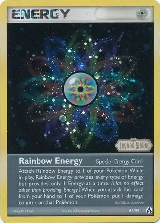 EX Legend Maker - Rainbow Energy Holo Logo