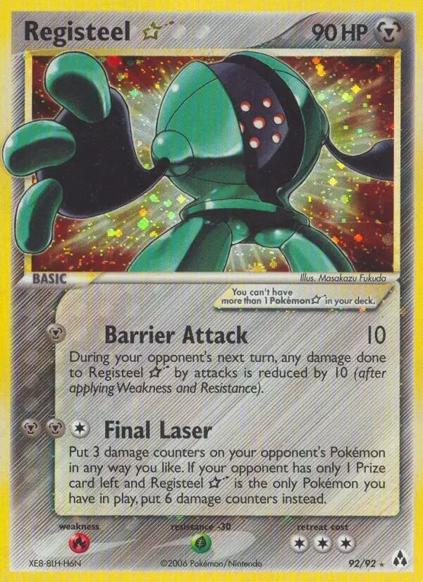 EX Legend Maker - Registeel