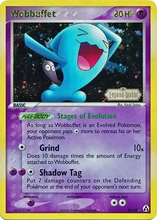 EX Legend Maker - Wobbuffet Holo Logo