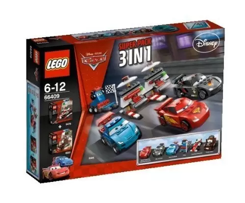 LEGO Cars - Super Pack 3-in-1