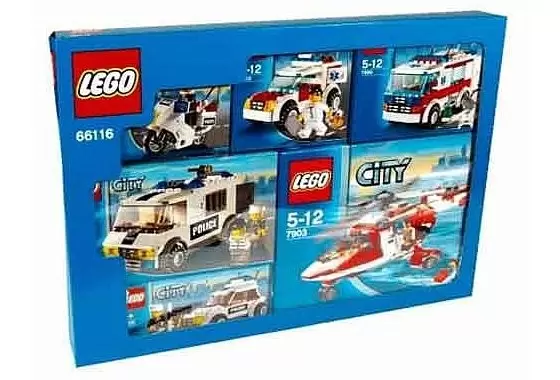 LEGO CITY - City Emergency Service Vehicles (Multipack)