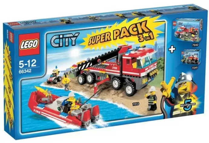 LEGO CITY - City Super Pack 3 in 1