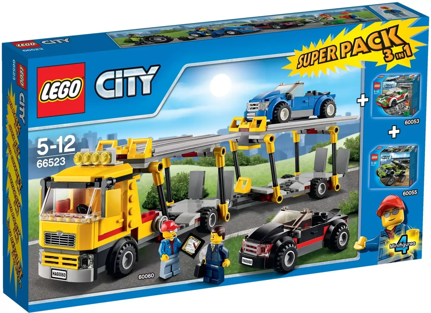 LEGO CITY - City Super Pack 3-in-1