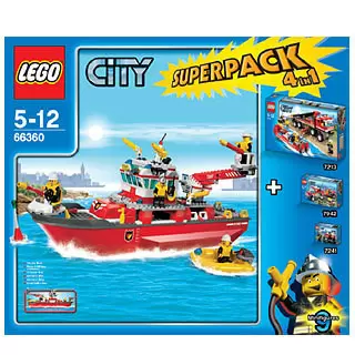 LEGO CITY - City Super Pack 4 in 1