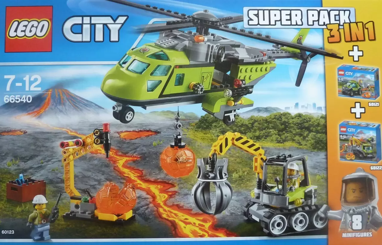 LEGO CITY - City Volcano Value Pack