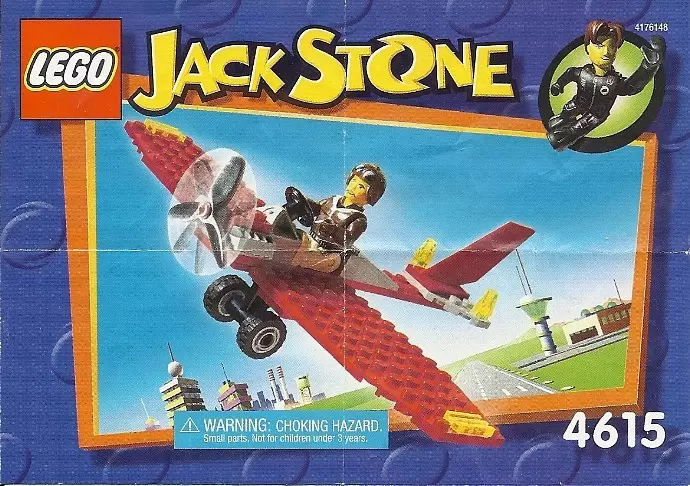 LEGO Jack Stone - Red Recon Flyer