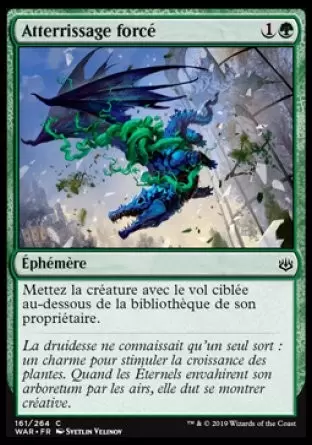 War of the Spark - Atterrissage forcé