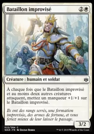 War of the Spark - Bataillon improvisé