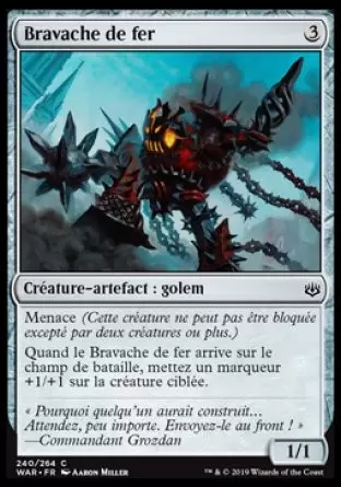 War of the Spark - Bravache de fer