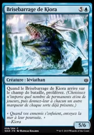 War of the Spark - Brisebarrage de Kiora