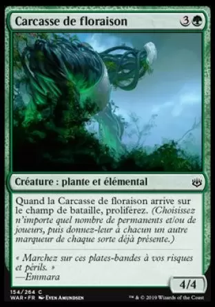 War of the Spark - Carcasse de floraison