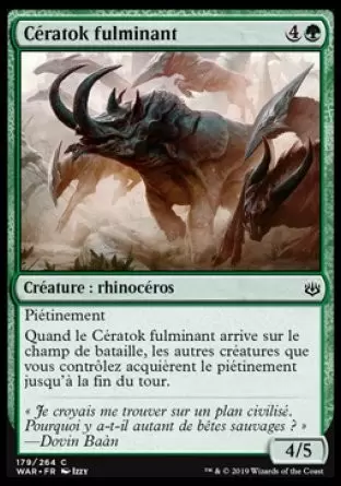 War of the Spark - Cératok fulminant