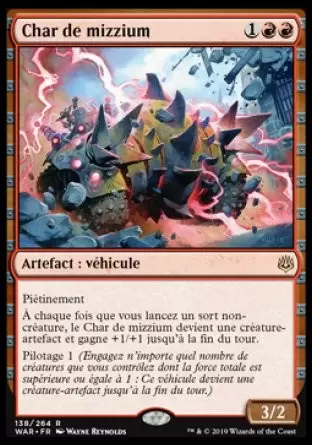 War of the Spark - Char de mizzium