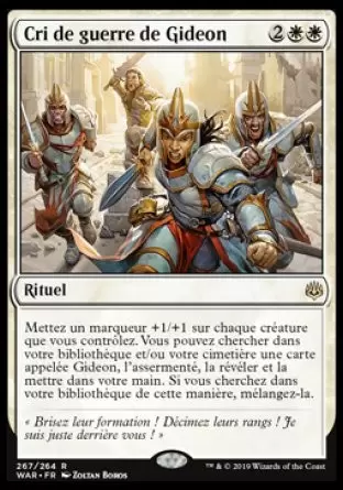 War of the Spark - Cri de guerre de Gideon