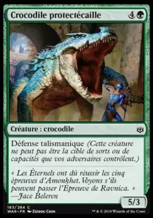 War of the Spark - Crocodile protectécaille