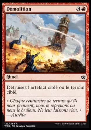 War of the Spark - Démolition