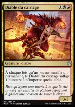 War of the Spark - Diable du carnage