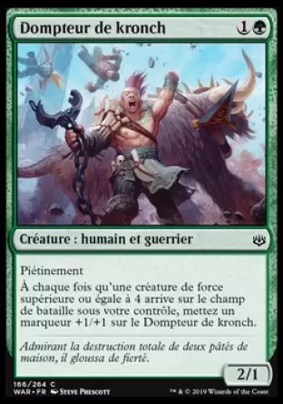 War of the Spark - Dompteur de kronch