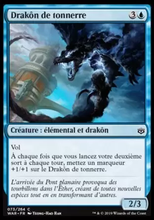 War of the Spark - Drakôn de tonnerre