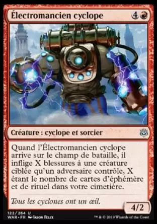 War of the Spark - Électromancien cyclope