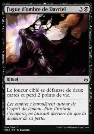 War of the Spark - Fugue d\'ombre de Davriel