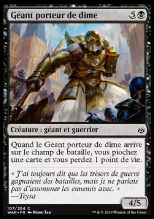 War of the Spark - Géant porteur de dîme