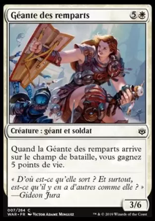 War of the Spark - Géante des remparts