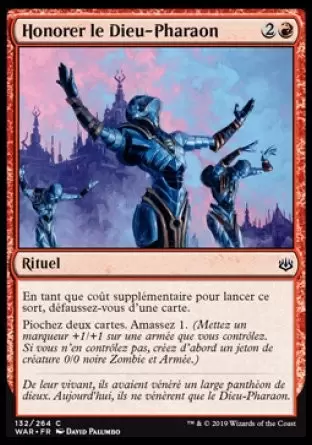 War of the Spark - Honorer le Dieu-Pharaon