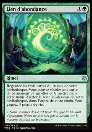 War of the Spark - Lien d\'abondance