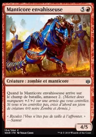 War of the Spark - Manticore envahisseuse