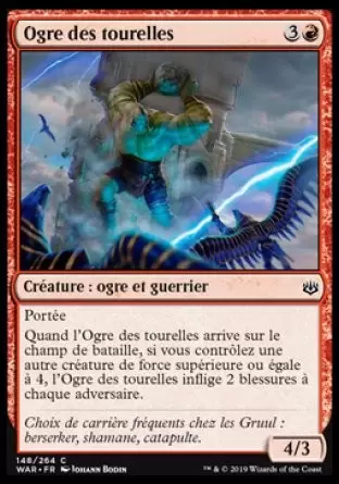 War of the Spark - Ogre des tourelles