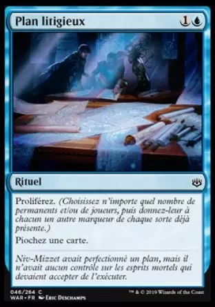 War of the Spark - Plan litigieux