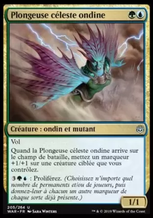 War of the Spark - Plongeuse céleste ondine