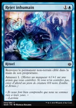 War of the Spark - Rejet inhumain