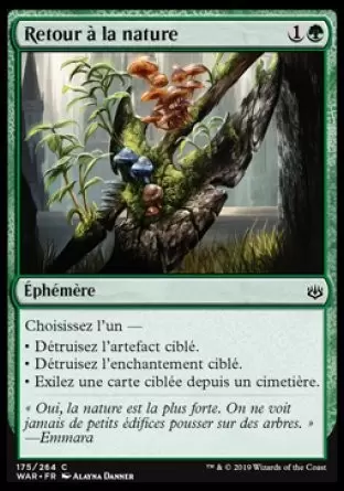 War of the Spark - Retour à la nature