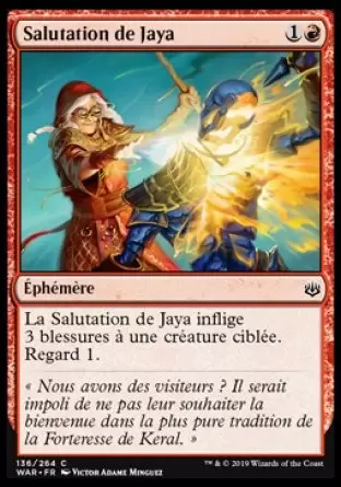 War of the Spark - Salutation de Jaya