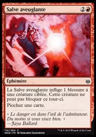 War of the Spark - Salve aveuglante
