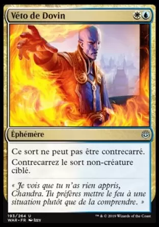 War of the Spark - Véto de Dovin