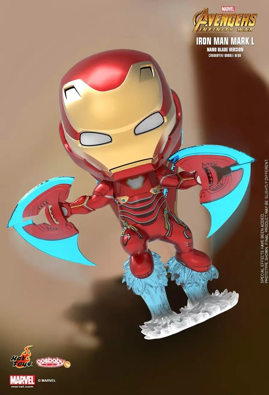 Cosbaby Figures - Avengers: Infinity War - Iron Man (Nano Blade Version)
