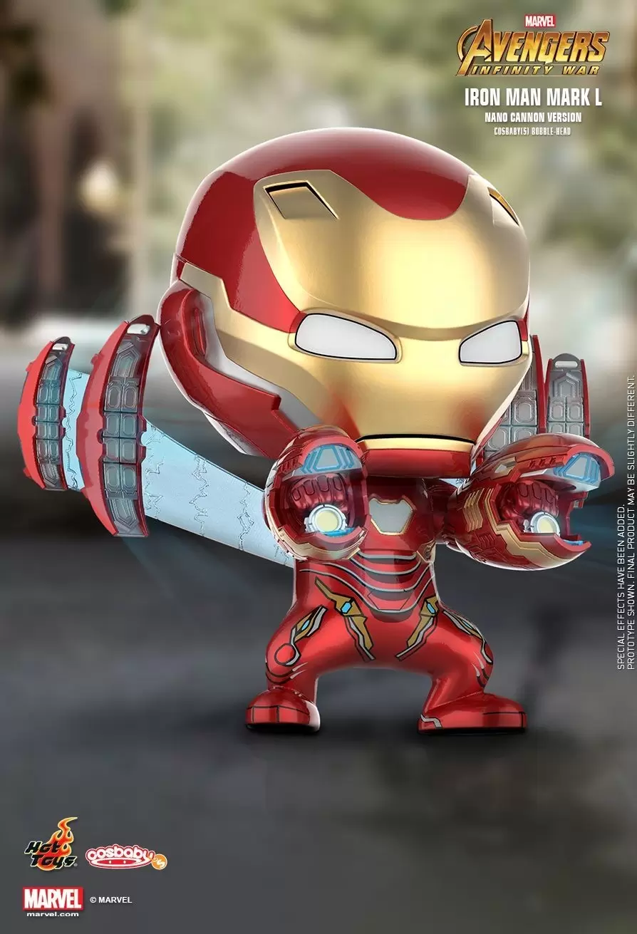 Cosbaby Figures - Avengers: Infinity War - Iron Man (Nano Cannon Version)