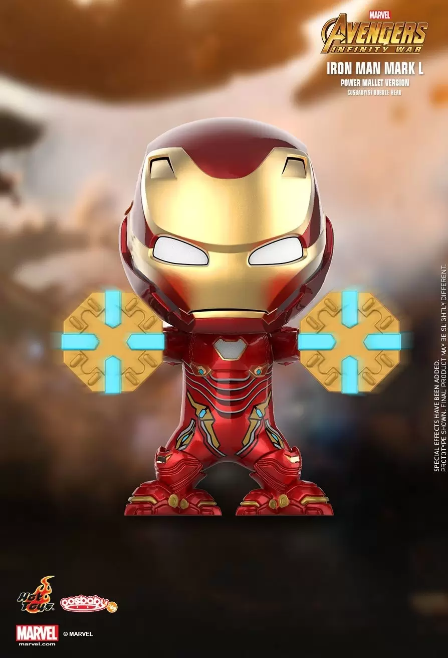 Cosbaby Figures - Avengers: Infinity War - Iron Man (Power Mallet Version)