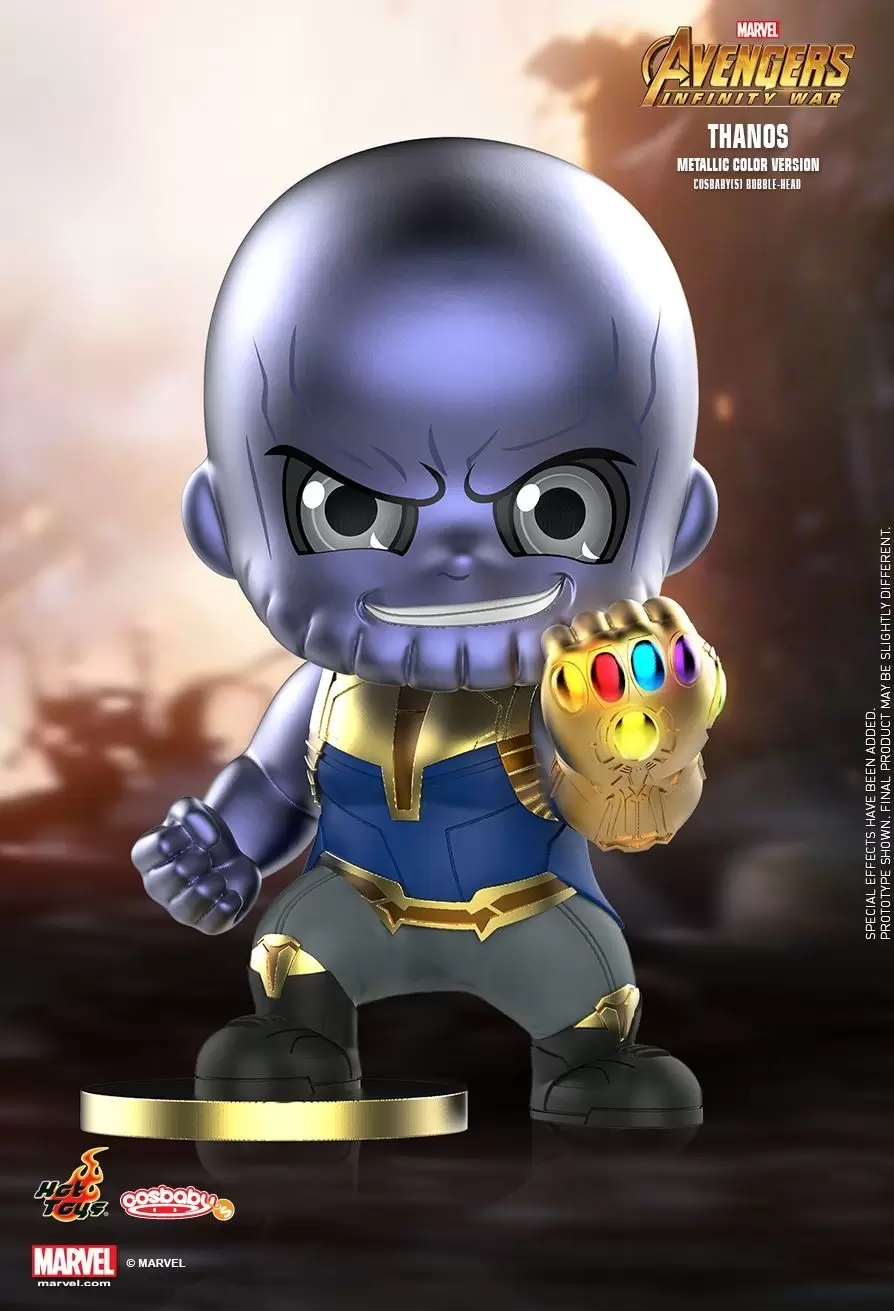 Cosbaby Figures - Avengers: Infinity War - Thanos Metallic color version