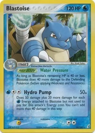 EX Crystal Guardians - Blastoise