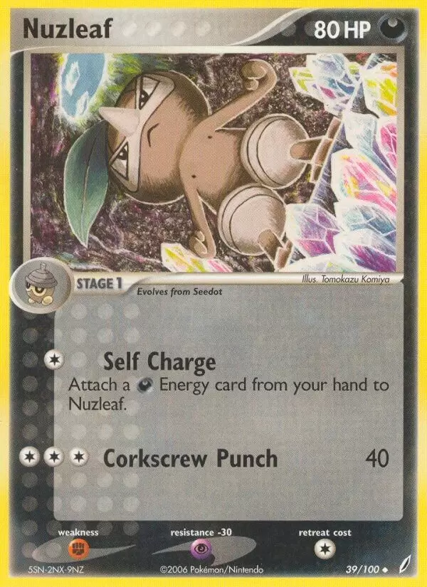 EX Crystal Guardians - Nuzleaf