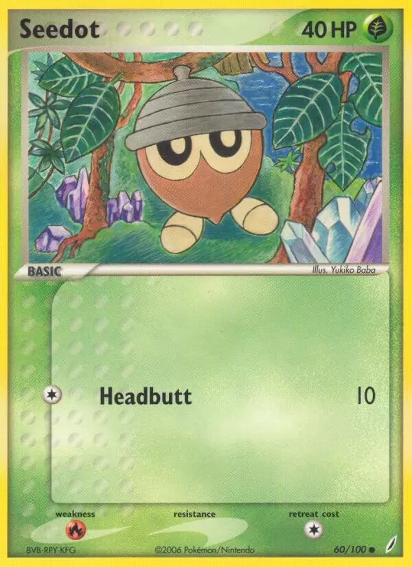EX Crystal Guardians - Seedot