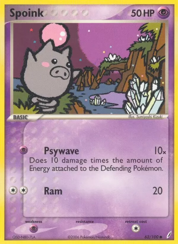 EX Crystal Guardians - Spoink