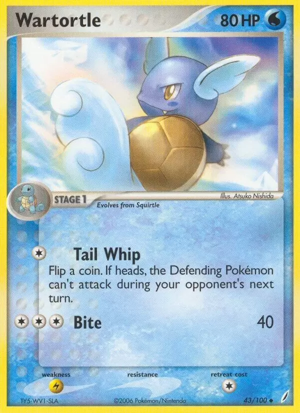 EX Crystal Guardians - Wartortle